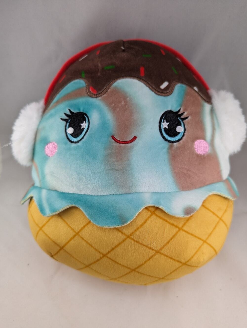 Squishmallows Maya the Mini Ice Cream Sundae Earmuffs 8"